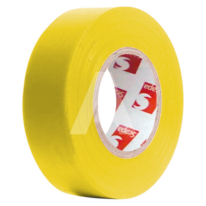Taśma elektroizolacyjna PVC, żółta, SCAPA 2701 15/10