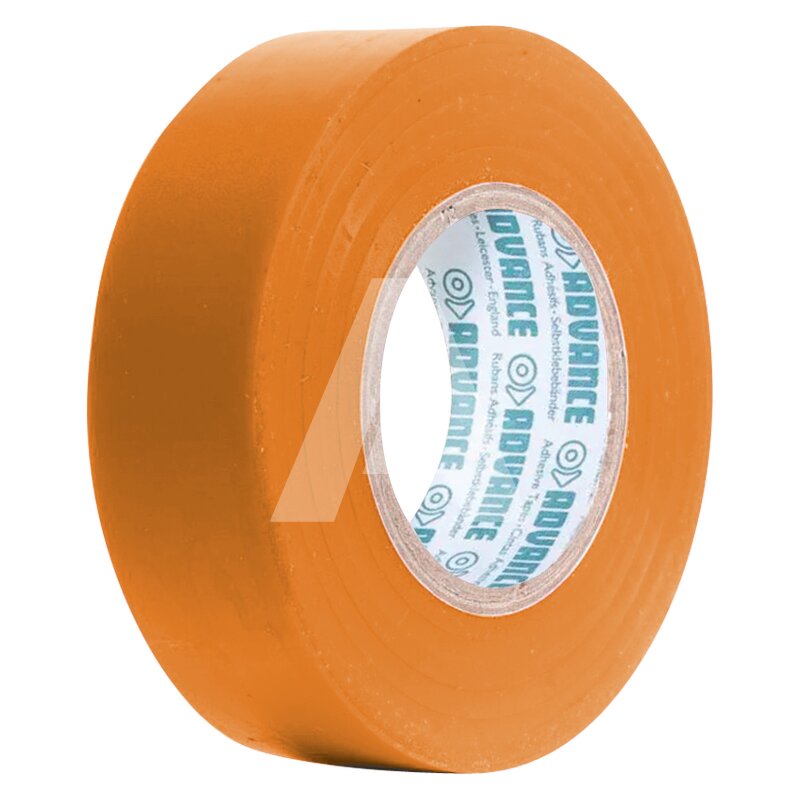 Taśma elektroizolacyjna PVC samogasnąca, pomarańczowa, AT7 19/20