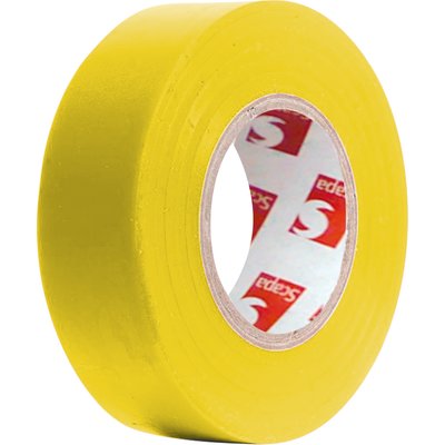 Taśma elektroizolacyjna PVC, żółta, SCAPA 2701 19/20