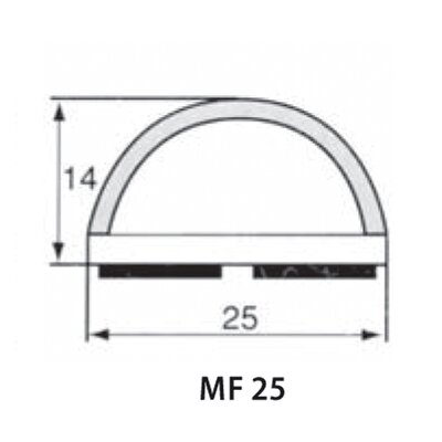 Uszczelka samoprzylepna, MF25/40