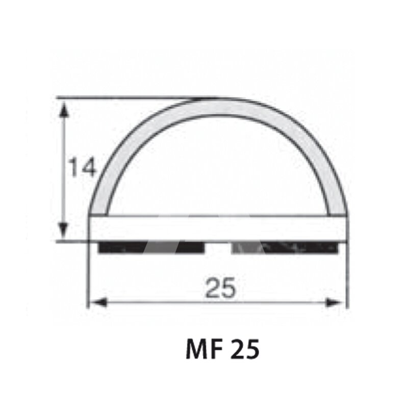 Uszczelka samoprzylepna, MF25/40