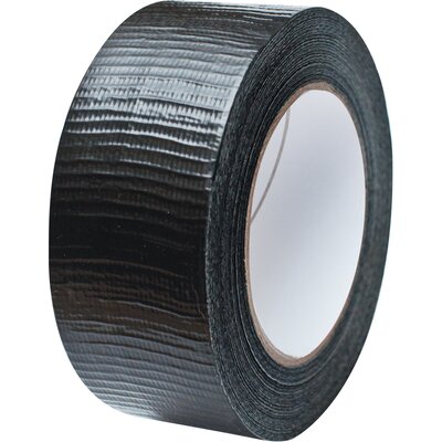 Taśma uniwersalna typu "DUCT TAPE", czarna, VP 25/25