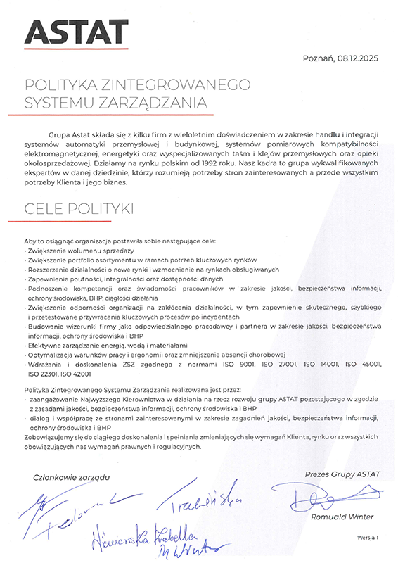 Certyfikaty i polityki