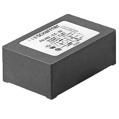 Filtr PCB 250 V AC, 4 A, < 5 uA, H 16,5 mm, FN402B-4-02