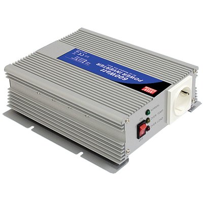 Przetwornica napięcia 12 V DC/230 V AC, 600 W, modyfikowany sinus, A301-600-F3
