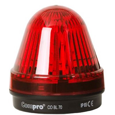 Sygnalizator optyczny COBL70, czerwony, LED, 230 V AC, IP65, COBL70RL2302F